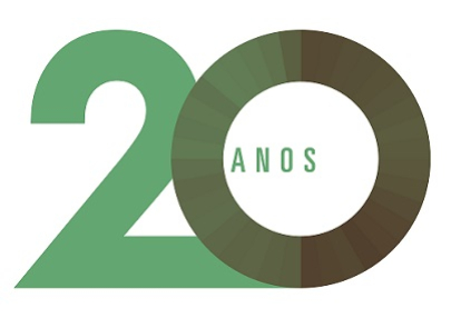 Selo comemorativo - 20 anos