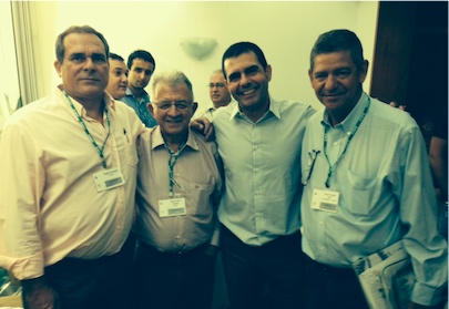 Virgilio Procópio, Jonas Pedro, Afonso Pereira e César Anfe